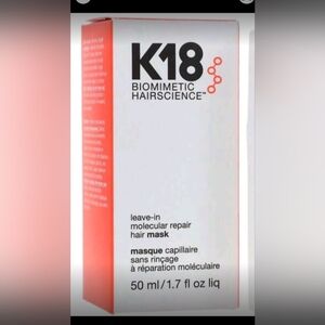 K18 Biomimetic Hairscience Leave-In Molecular Repair Hair Mask 1.7fl Oz.
